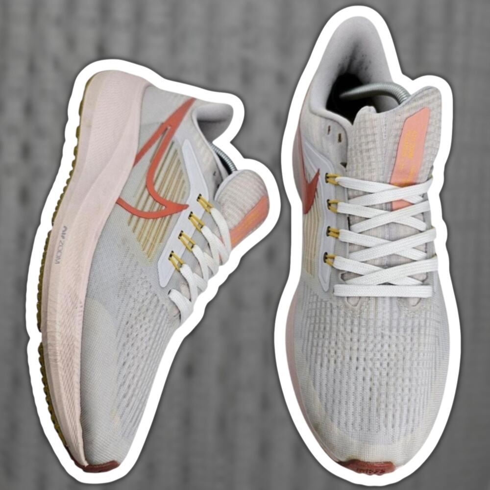 Nike Air Zoom Pegasus 39 Whisper Madder Root Womens 11 Running Shoes Sneakers